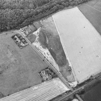 Oblique aerial view