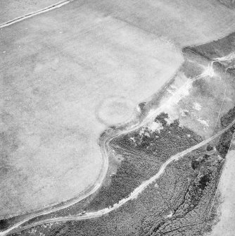 Oblique aerial view