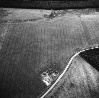 Oblique aerial view