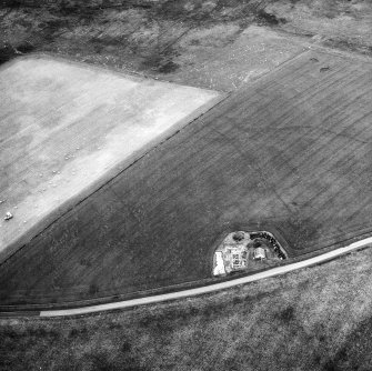 Oblique aerial view