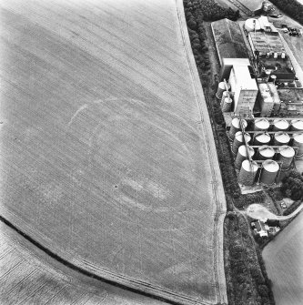 Oblique aerial view.