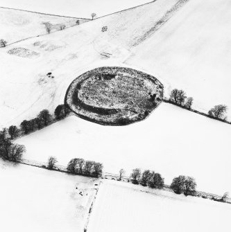 Oblique aerial view