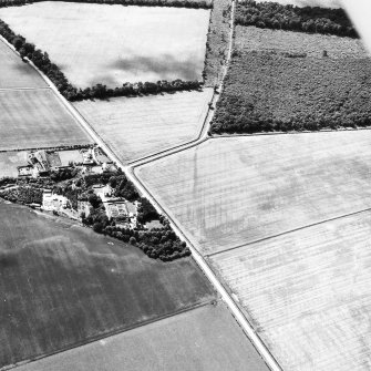 Oblique aerial view