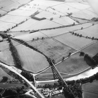 Oblique aerial view