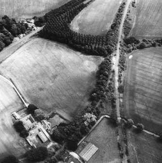 Oblique aerial view