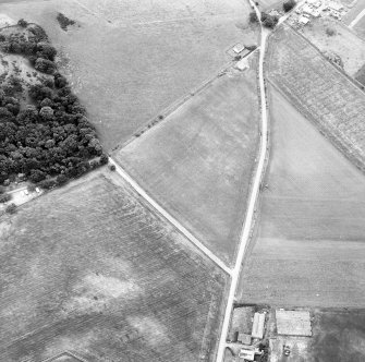 Oblique aerial view