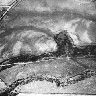 Oblique aerial view