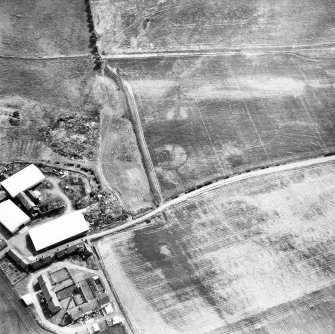 Oblique aerial view