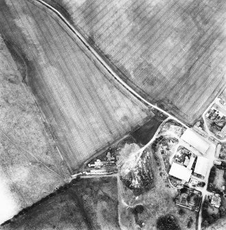 Oblique aerial view