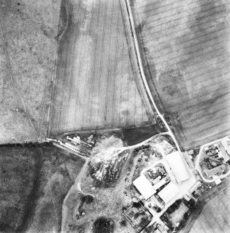 Oblique aerial view