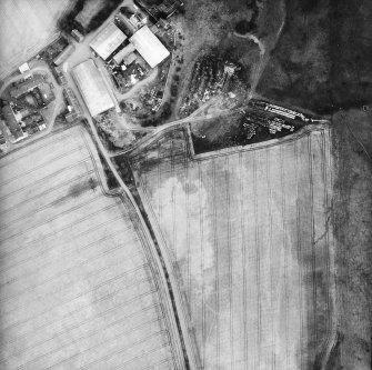 Oblique aerial view