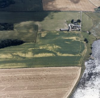 Oblique aerial view