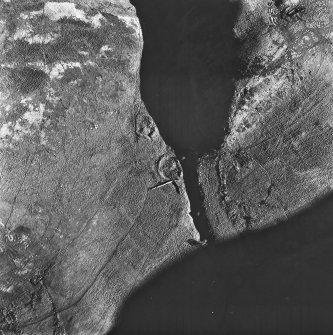 Oblique aerial photograph