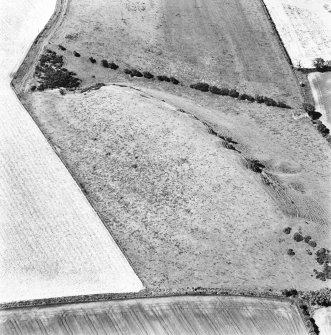 Chester Hill ,oblique aerial view taken from the SE, centred on the earthwork of a fort.