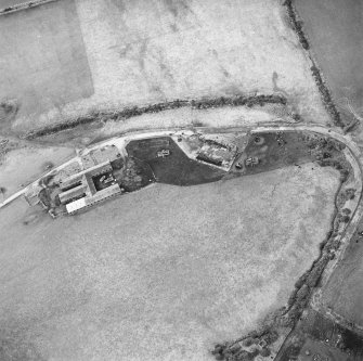 Aerial view of Low Salchrie military camp, taken from the NE.