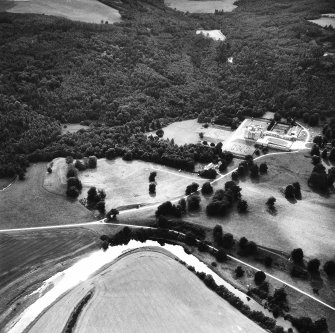 Oblique aerial view.