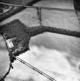 Oblique aerial view.