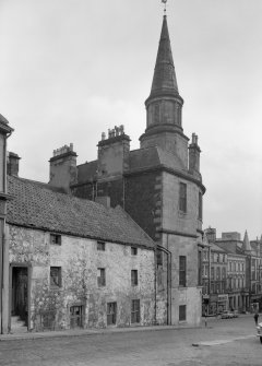 General view of Burgh Buildings (Athenaeum), Stirling, from W.