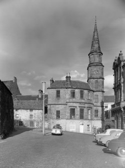 General view of Burgh Buildings (Athenaeum), Stirling, from S.