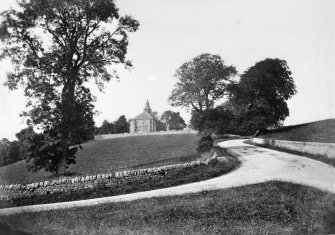 Dairsie, Old Church.
Modern copy of historic photograph in the Annan Album showing a general view from East.