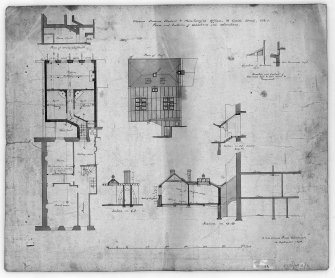 No.16. Plans & sections of additions, dated'14 September 1876'