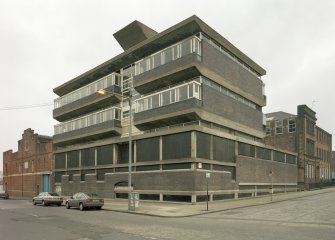 South East block, (Gillespie, Kidd & Coia), view from South East