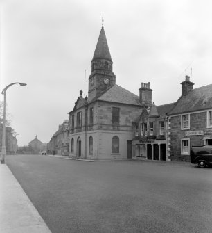 View of Falkland Town Hall from north east.