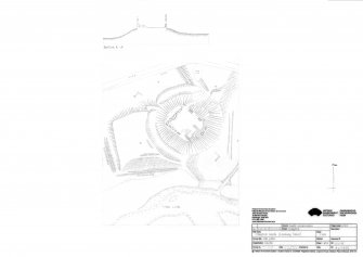 Crawford Castle: Site plan