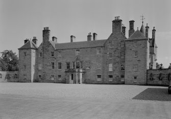 View of north elevation of Balcaskie House.