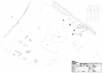 HES survey drawing: Plan of Cairn Ennit