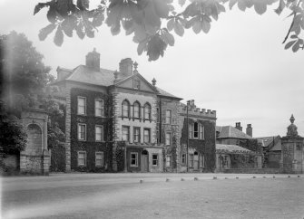 View of Fullarton House from north west.