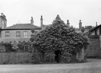 View of south pavilion, Fullarton House, from west.