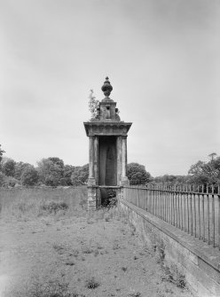 View of ornamental tower, Fullarton House.