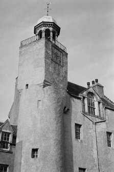 View of tower, Abergeldie Castle.