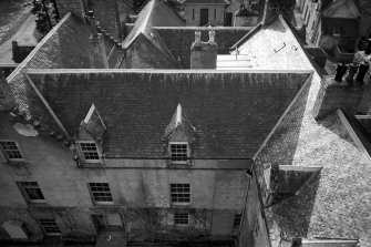 View Westward from clock tower, Abergeldie Castle