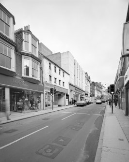 Dunfermline, High Street. General view from West