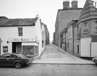 Dunfermline. General view looking from West up Queen Anne Street.