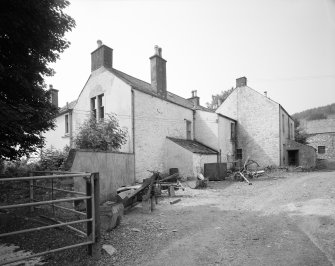 Archbank Farm. General view of farmhouse from NE.