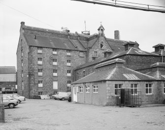 Aberdeen, Berryden Road, Millbank Mill, Corn Mill.
General view from North.