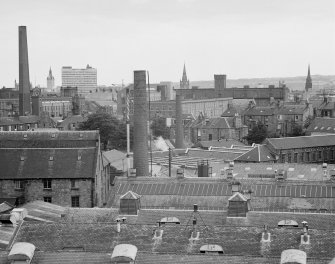 Aberdeen, Berryden Road, Millbank Mill, Corn Mill.
General view from North-West of South-West end of mills.