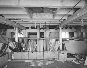 Aberdeen, Berryden Road, Millbank Mill, Corn Mill, Interior.
General view of 1st floor.