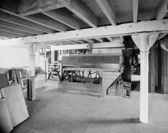 Aberdeen, Berryden Road, Millbank Mill, Corn Mill, Interior.
2nd Floor. Detail of Rice Separator. (used for sorting groats).