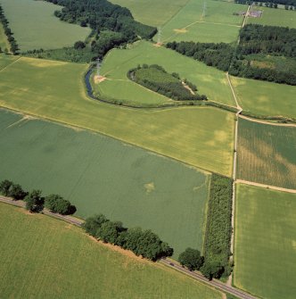 Oblique aerial view