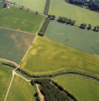 Oblique aerial view