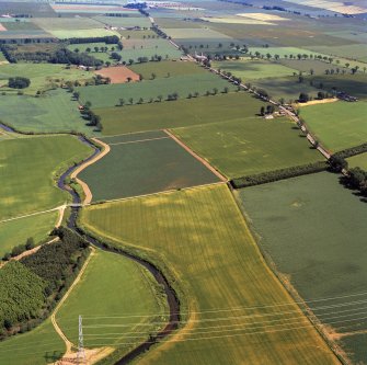 Oblique aerial view