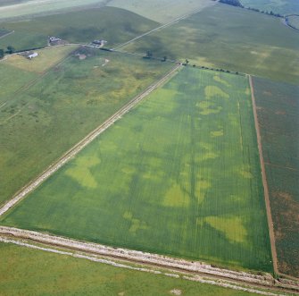 Oblique aerial photograph.
