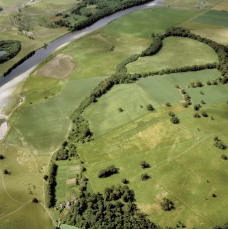 Oblique aerial view