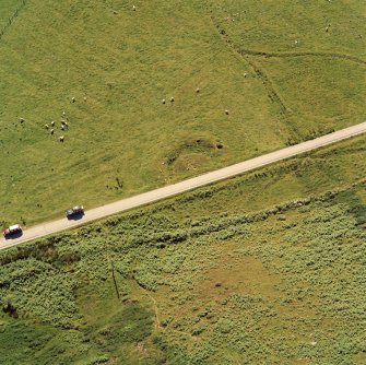 Oblique aerial view of the site at Ascoile.