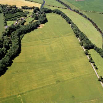 Oblique aerial view