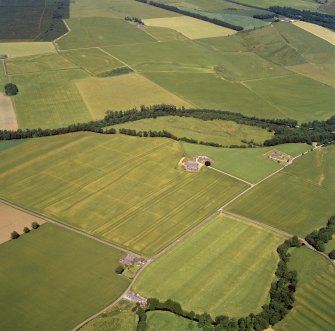 Oblique aerial photograph